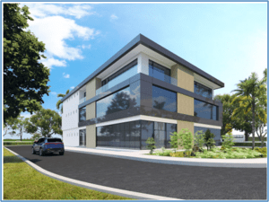 CONSTRUCTION BATIMENT ACCUEIL EN MACONNERIE -PARC INDUSTRIEL AIN JOHRA-